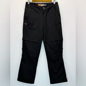 Merrell Black Opti-Wick Zip Off Convertible Women's Hiking Pants Size 4